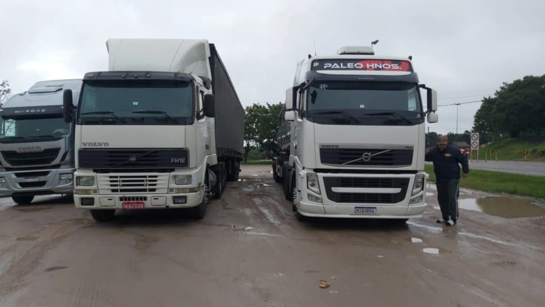 Chegada da Volvo